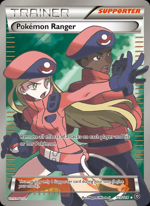 Pokémon Ranger card photo