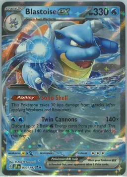 Blastoise ex #30