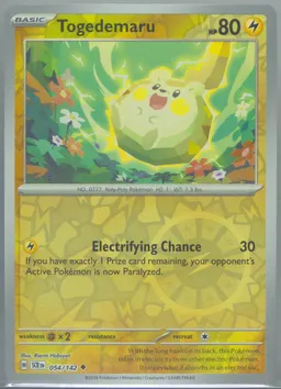 Togedemaru #54