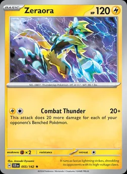 Zeraora card photo