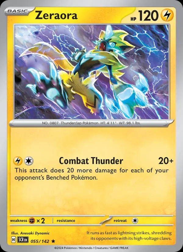 Zeraora card photo
