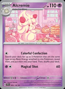 Alcremie card photo