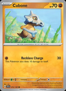 Cubone #72