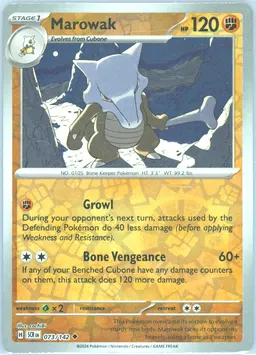 Marowak #73