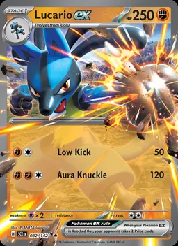 Lucario ex #82