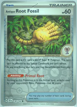 Antique Root Fossil #130