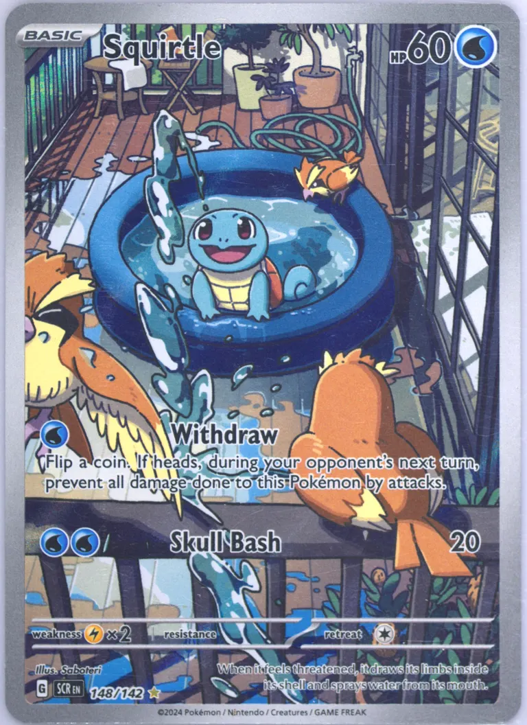 Squirtle card photo
