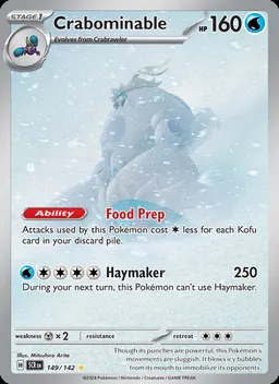 Crabominable card photo