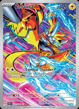 Zeraora card photo