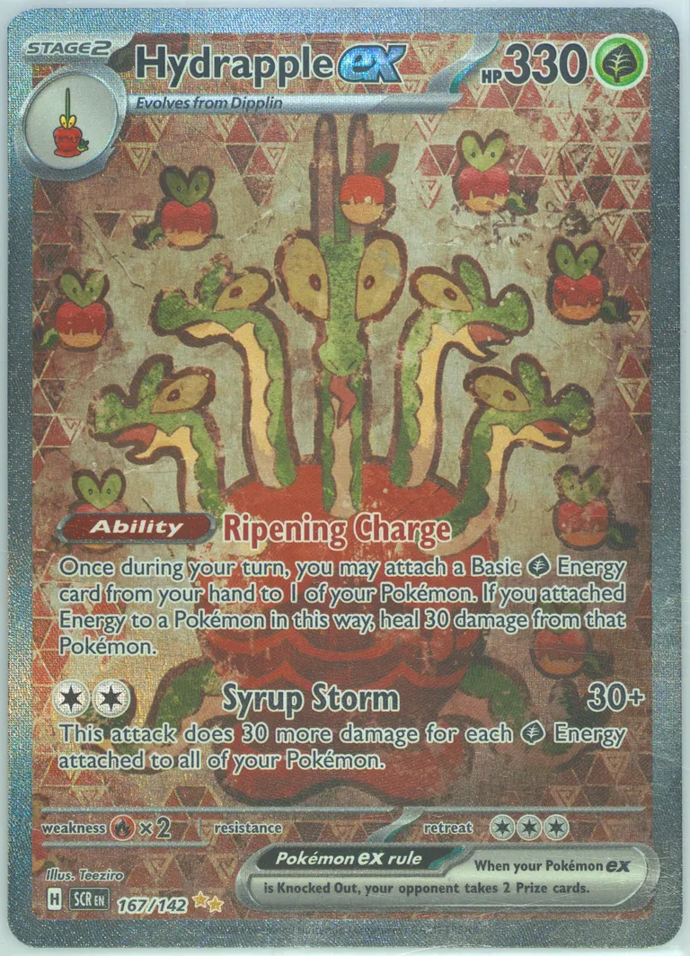 Hydrapple ex card photo