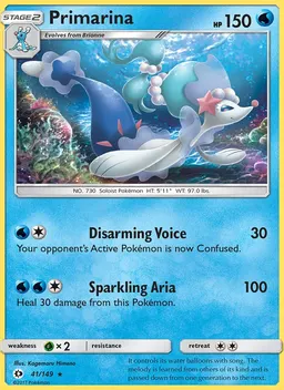 Primarina card photo