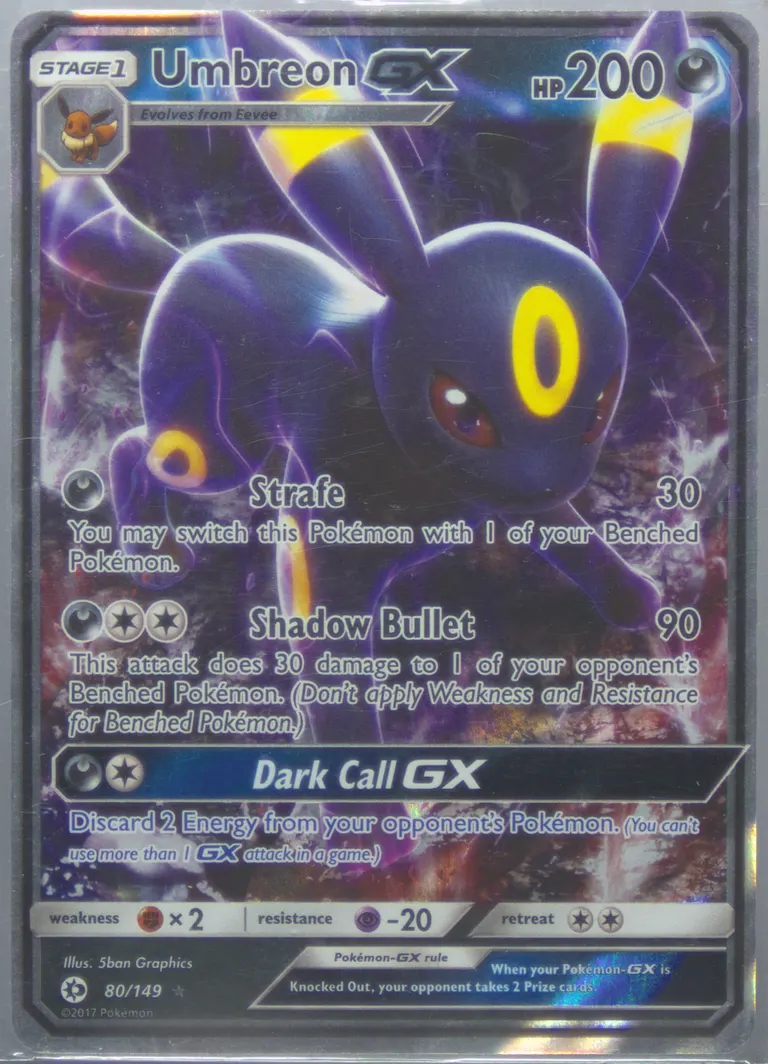 Umbreon GX card photo