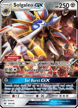 Solgaleo GX #89