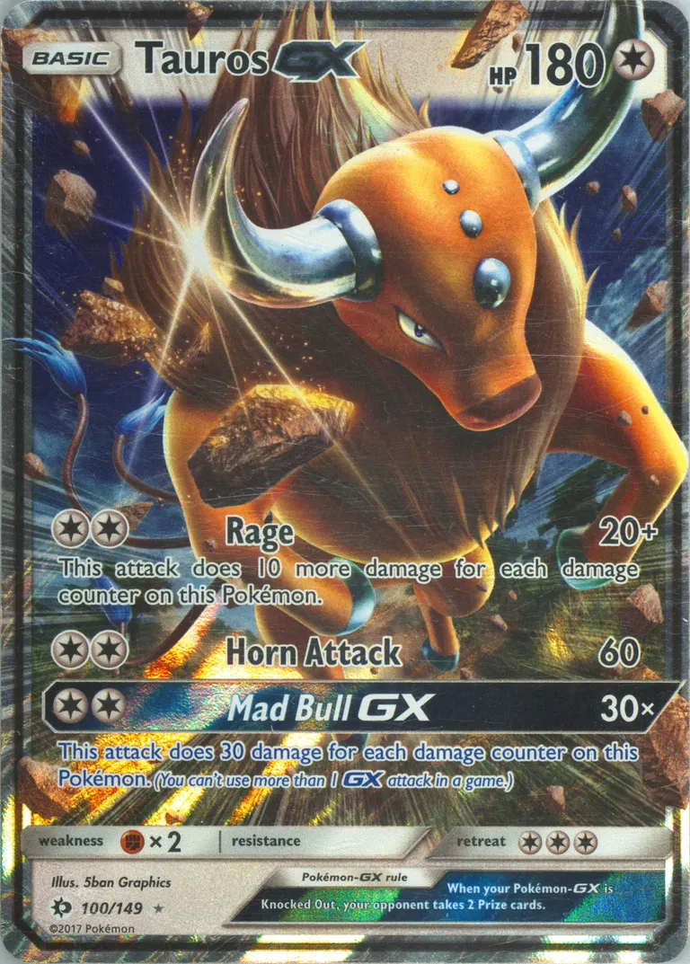 Tauros GX card photo