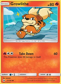 Growlithe #21