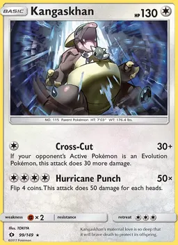 Kangaskhan card photo