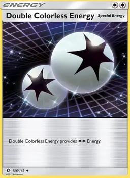 Double Colorless Energy #136