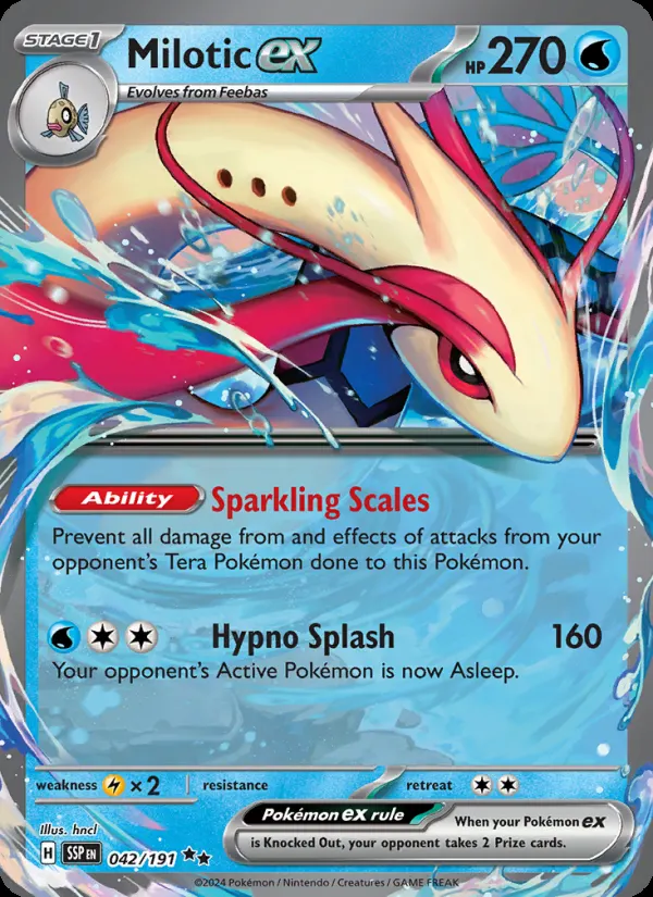 Milotic ex card photo