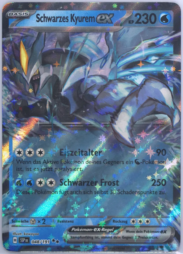 Black Kyurem ex card photo