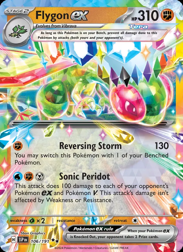 Flygon ex card photo