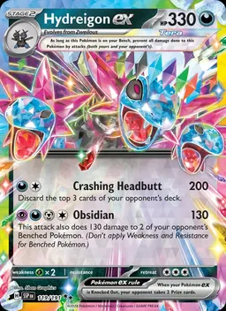 Hydreigon ex card photo
