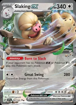 Slaking ex card photo