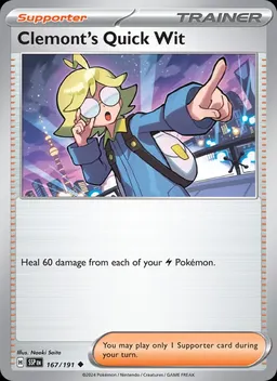 Clemont's Quick Wit #167