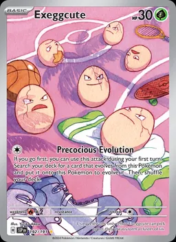 Exeggcute card photo