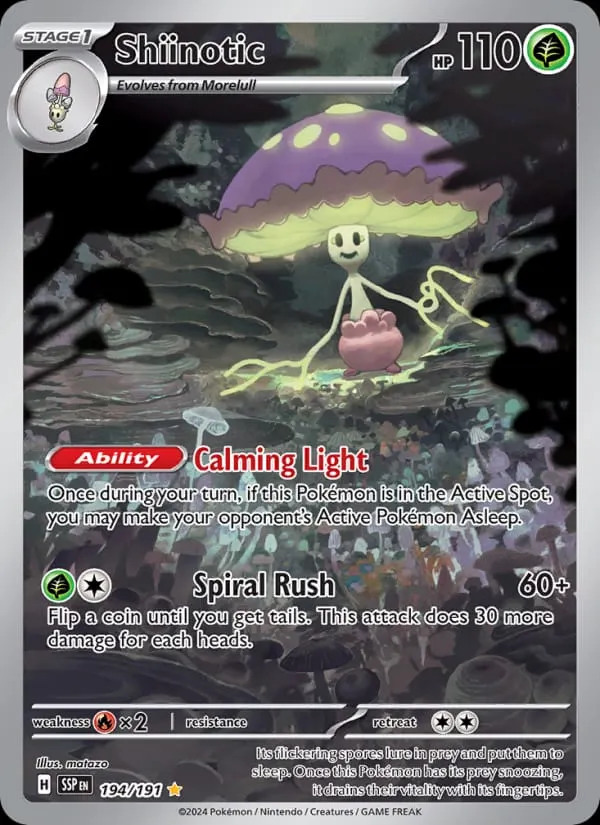Shiinotic card photo