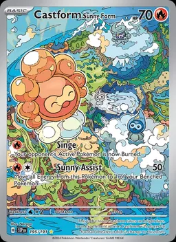 Castform Sunny Form card photo