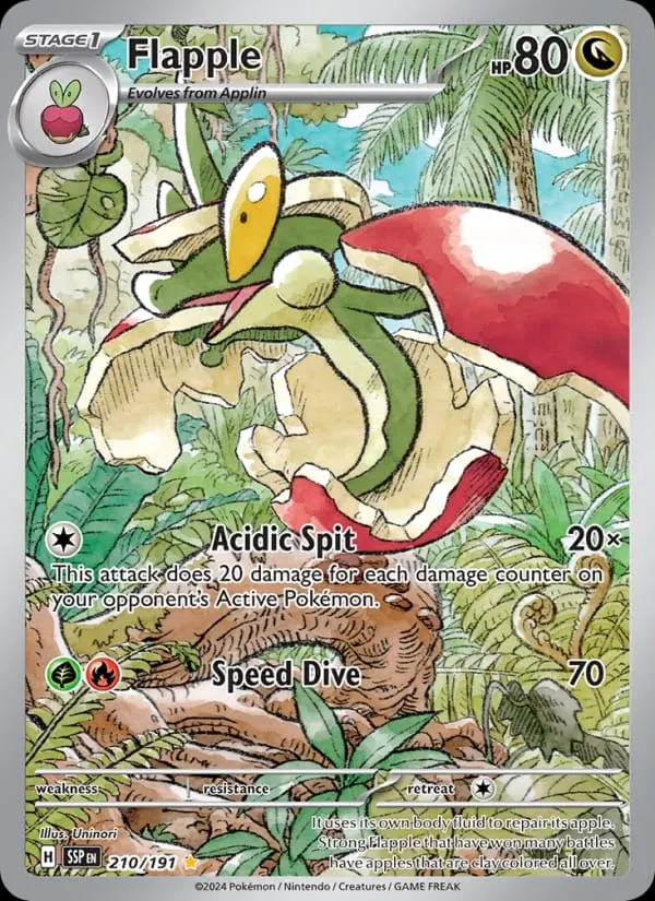 Flapple card photo