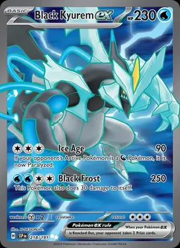 Black Kyurem ex card photo
