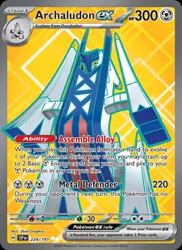 Archaludon ex card photo