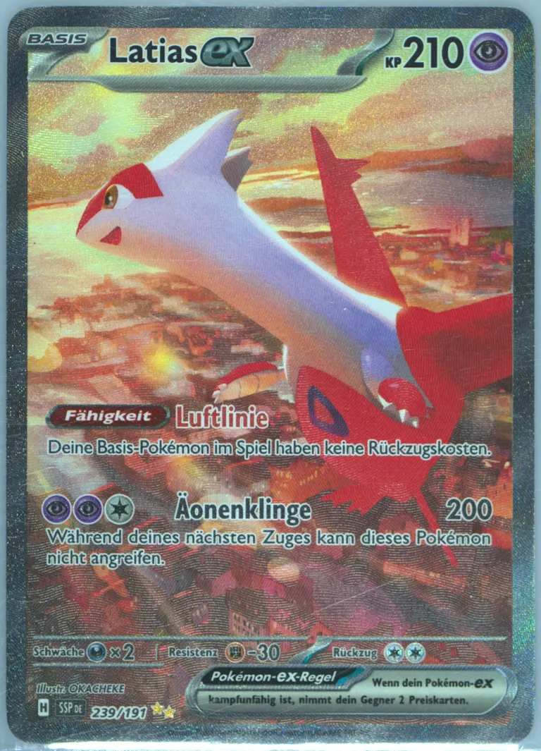 Latias ex card photo