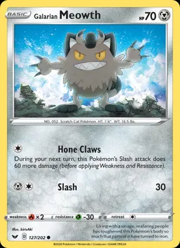 Galarian Meowth #127