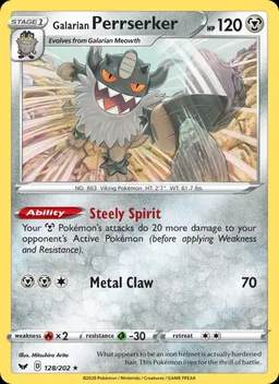 Galarian Perrserker #128