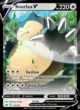Snorlax V #141