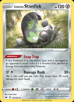 Galarian Stunfisk #132
