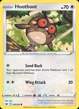 Hoothoot #143