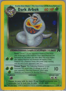 Dark Arbok card photo