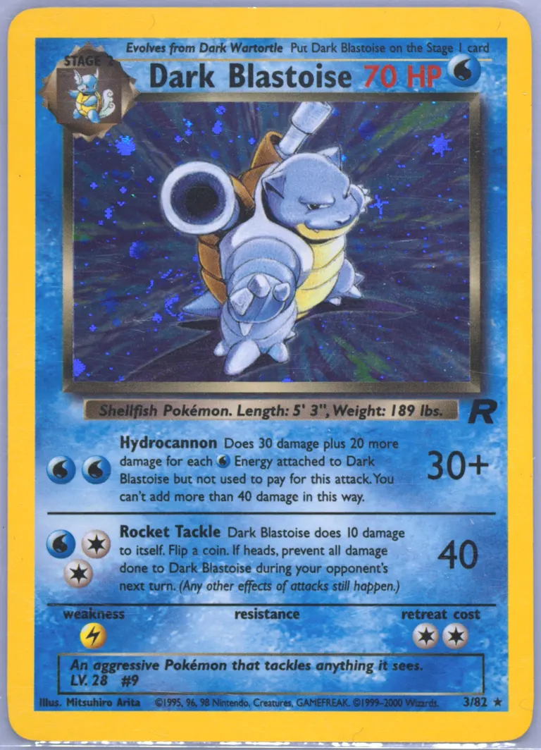 Dark Blastoise card photo