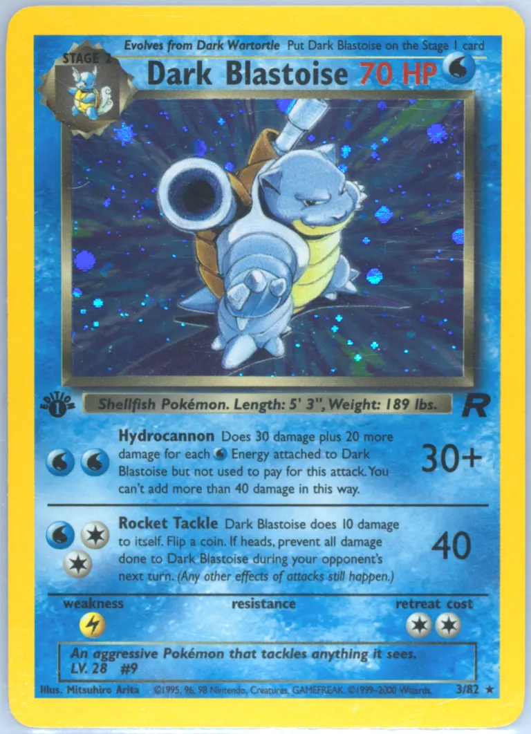 Dark Blastoise card photo