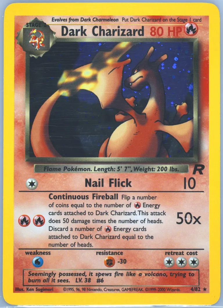 Dark Charizard card photo