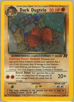 Dark Dugtrio #6