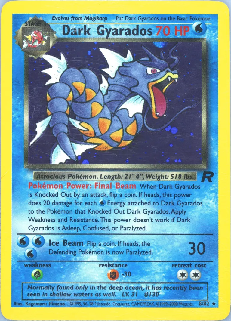 Dark Gyarados card photo