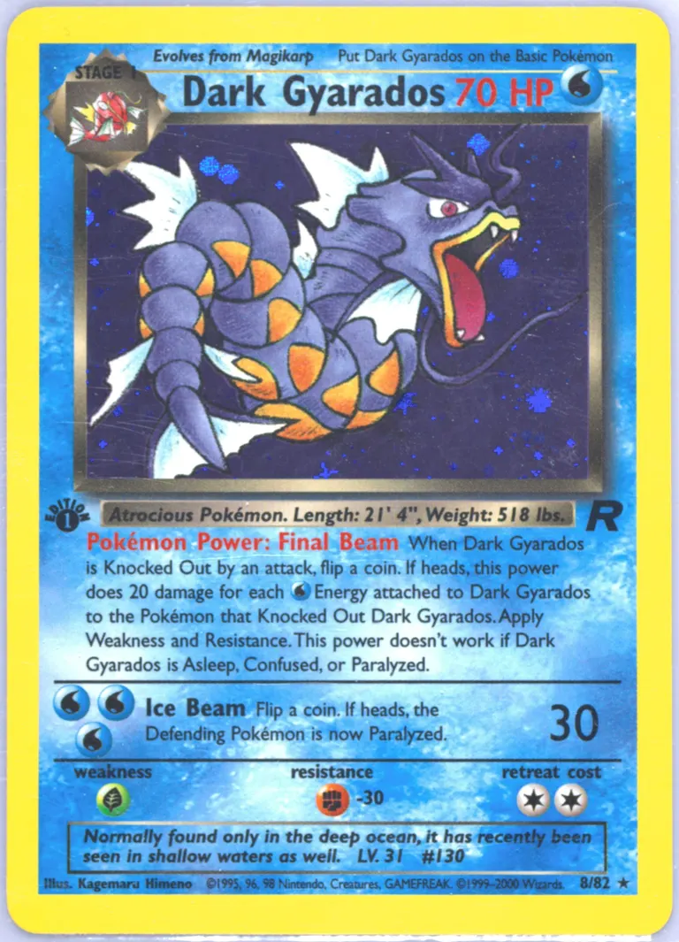 Dark Gyarados card photo