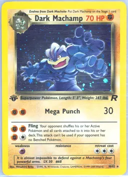 Dark Machamp card photo