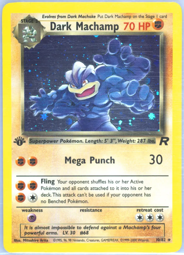 Dark Machamp card photo