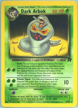 Dark Arbok #19