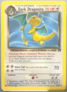 Dark Dragonite card photo